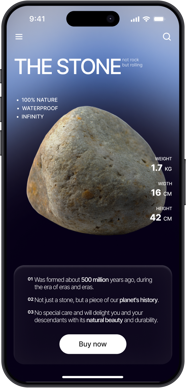 The Stone — карточка товара